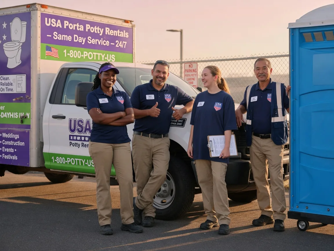 Porta Potty Rental company in Henning, IL